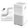 Climatiseur mobile réversible chaud/froid 9000BTU - 2.9KW avec télécommande et fonction Wifi