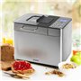 Domo B3971 Machine à Pain Inox Noir Plastique