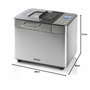 Domo B3971 Machine à Pain Inox Noir Plastique