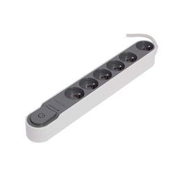 Bloc Design parafoudre avec interrupteur - 3 m