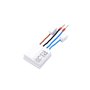 Micro module prise encastrée - 3500W - extra plat - Blanc - DiO
