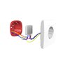 Micro module prise encastrée - 3500W - extra plat - Blanc - DiO