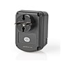 Convertisseur d'alimentation - Alimentation Secteur - 230 V AC 50 Hz - 45 W - Prise de Terre - Noir