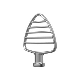 KitchenAid BATTEUR À PÂTISSERIE POUR ROBOTS PÂTISSIERS À TÊTE INCLINABLE DE TAILLE MOYENNE - ACIER INOXYDABLE 5KSMPB5SS
