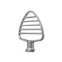 KitchenAid BATTEUR À PÂTISSERIE POUR ROBOTS PÂTISSIERS À TÊTE INCLINABLE DE TAILLE MOYENNE - ACIER INOXYDABLE 5KSMPB5SS