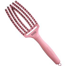 Olivia Garden Fingerbrush Boar&Nylon ThinkPink 2024 Soft Pink M