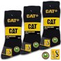 CAT® Real Work Socks Lot de 9 paires de chaussettes de travail pour homme et femme Taille 39-42