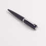 Hugo Boss Stylo à bille Contour - Bleu marine brossé