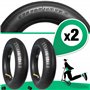 MOOVMOOV Chambres à air 255x80 (10x3) avec Valve coudée 45/90 pour Trottinette Électrique - Compatible Pneus Gonflables 10 pouce