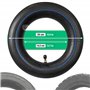 MOOVMOOV Chambres à air 255x80 (10x3) avec Valve coudée 45/90 pour Trottinette Électrique - Compatible Pneus Gonflables 10 pouce