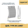 Ensemble de 4 attaches verrou ZF Clicksur H875E pour tablier de volet roulant - Fixation sécurisée pour volets roulants - Verrou