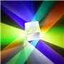 JUMELA Cube de Verre 12,7 mm Prisme à Six Faces lumière vive Combiner Cube Prisme vitrail fractionnement de Faisceau Prisme Opti