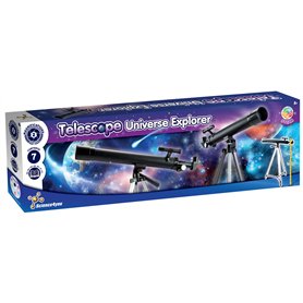 Science4You - Télescope Univers Explorateur Enfants +8 Ans - Télescope Astronomique pour Enfants: Kit Exploration et Jouet Astro