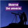 Science4You - Télescope Univers Explorateur Enfants +8 Ans - Télescope Astronomique pour Enfants: Kit Exploration et Jouet Astro