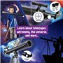Science4You - Télescope Univers Explorateur Enfants +8 Ans - Télescope Astronomique pour Enfants: Kit Exploration et Jouet Astro