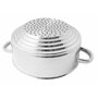 Artame, ART32956, Passoire Cuit Vapeur Multi-Diamètre Inox Avec Couvercle en Verre, Ø16Cm à Ø24 Cm