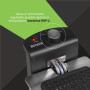 acier inoxydable et noir (7392414)