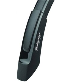 POLISPORT 8627800001 - Garde-Boue Avant et arrière Expander City 2-Pièces Extensibles universelles pour vélos de Ville avec Roue