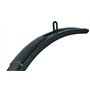 POLISPORT 8627800001 - Garde-Boue Avant et arrière Expander City 2-Pièces Extensibles universelles pour vélos de Ville avec Roue