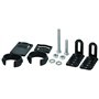POLISPORT 8627800001 - Garde-Boue Avant et arrière Expander City 2-Pièces Extensibles universelles pour vélos de Ville avec Roue