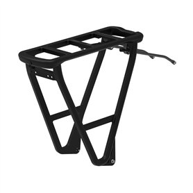 POLISPORT 8873000004 - Porte-Bagages arrière pour vélo HRP Compatible avec Les sièges à Montage Standard en Noir