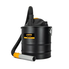 VITO - Aspirateur de cendres 1200W 18L Filtre HEPA Barbecues Poêles Jusqu'à 50°C Souffleur Filtre HEPA