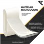 RYZE Surgrip de Padel Blanc - Confort & Adhérence Supérieurs - Grip de Padel Anti-Vibration - Poignée Antidérapante - Ultra Abso