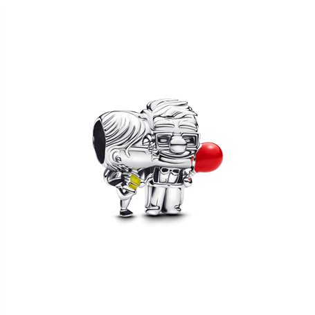 PANDORA Moments Disney Pixar Carl & Ellie 793649C01 Breloque en argent sterling compatible avec les bracelets Moments