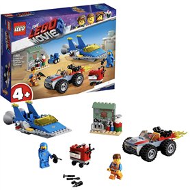 LEGO® Movie L'atelier « Construire et réparer » d'Emmet et Benny ! Jeu de construction