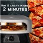 Cozze® 13" Four à Pizza CLASSIC | Gaz 30 mbar | Pierre en cordiérite incluse | Allumage automatique | Thermomètre intégré | Acie