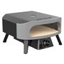 Cozze® 13" Four à Pizza CLASSIC | Gaz 30 mbar | Pierre en cordiérite incluse | Allumage automatique | Thermomètre intégré | Acie
