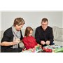 PLUS PLUS - Calendrier de l'Avent 2024 avec 25 Cadeaux Surprises, Contient 600 pièces - Jeu de Construction - Cadeau de Noël pou