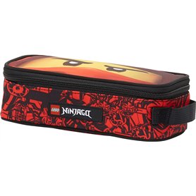 LEGO-GPL10052-2202 Trousse carrée Lego Ninjago Rouge