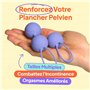 Sinful Boule de Geisha Sexuelle Femme pour Musculation et Rééducation Périnéale - Kegel Boules de Geisha Set de 40g & 80g - Boul