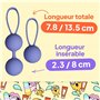 Sinful Boule de Geisha Sexuelle Femme pour Musculation et Rééducation Périnéale - Kegel Boules de Geisha Set de 40g & 80g - Boul