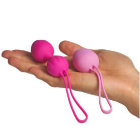 Sinful Boules de Geisha Set - Kit d'entraînement Boules de Geisha Plancher Pelvien - Kegel Ball - Boules de Cônes Vaginaux en Si