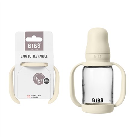 Bibs Poignée de biberon - Prise en main facile et confortable - Surface antidérapante - Sans BPA - Passe au lave-vaisselle - Acc