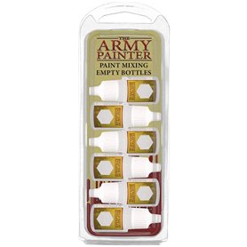 The Army Painter | Paint Mixing Empty Bottles for Acrylic Paint | 6 Flacons Compte-Gouttes Vides de 12 mL pour Mélange de Peintu