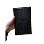 NICOLIE 1 Pièces Universel Noir PVC Tapis De Sol De Voiture Tapis Talon Pied Tapis Pédale Patch Couverture 23X15 Cm Tapis De Voi