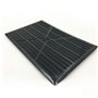 NICOLIE 1 Pièces Universel Noir PVC Tapis De Sol De Voiture Tapis Talon Pied Tapis Pédale Patch Couverture 23X15 Cm Tapis De Voi