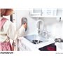 Mamabrum Grande Cuisine en Bois Enfant - Cuisine Jouet avec Four, Réfrigérateur, Lave-Linge, Tablier Chef, Accessoires - 81 x 