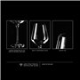Krosno Grande Verre à Vin Rouge | Lot de 6 | 490 ML | Collection Avant-Garde | Parfait la Maison, Les Restaurants, Les Fêtes | L