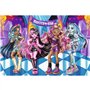 Amis Effrayants - Puzzle 100 Pièces - Puzzle coloré avec des Personnages de Dessin Animé