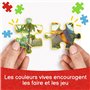 de 35 à 70 éléments-Puzzles colorés avec Les Personnages du Jeu