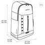 meteor Sac à dos isotherme 10 et 20 l - Sac à dos isotherme - Sac à dos isotherme - Sac de pique-nique - Sac de camping - Sac de
