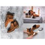 Cocciné Kit d'entretien 4 en 1 pour chaussures en daim, nubuck et membranes TEX - Utilisation confortable - Mini éponge de netto