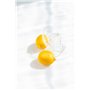 BranQ Home essential Presse-agrumes en Tritan, transparent, 13 x 14,5 x 7 cm