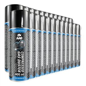 24 x AAB Bombe Air Sec 400ml - Bouteille Air Comprimé