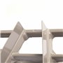 COMENSAL® Gitterrabot - Rabot de plâtre - 8 Couteaux - Râpe à Poncer – Râpe de Nettoyage - Acier - Made in EU