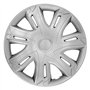 N-Power Lot de 4 enjoliveurs argentés 15"